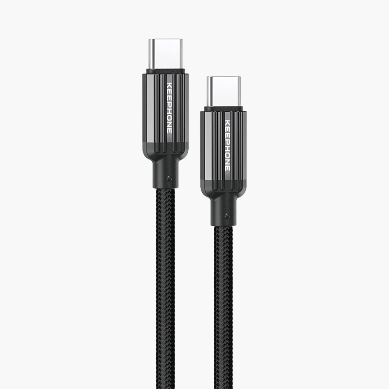 Pitta 1.2M 60W Örgülü Type-C to Type-C PD Şarj Data Kablosu