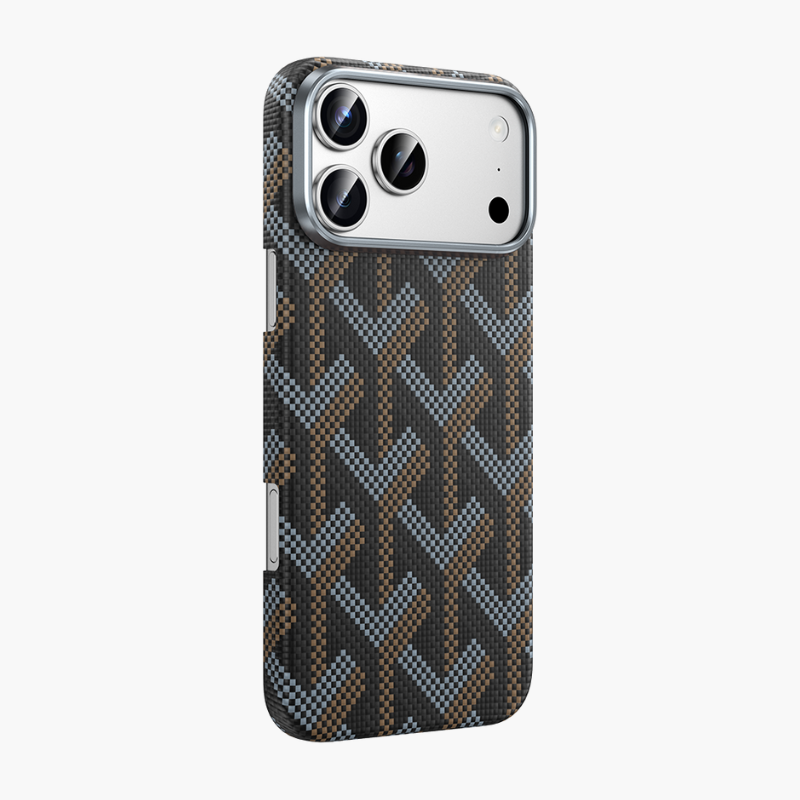 Kevlar Prague Serisi Kılıf - iPhone 17 Pro Max