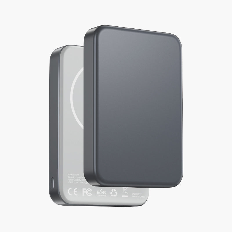 Glossy 10.000mAh Solid-State Qi2 Magsafe Powerbank