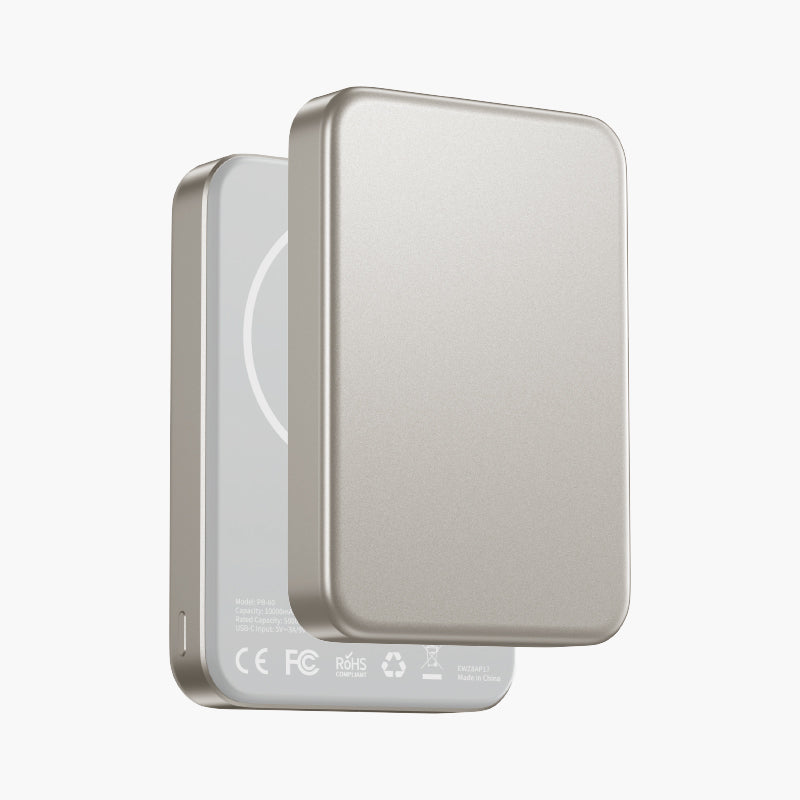 Glossy 10.000mAh Solid-State Qi2 Magsafe Powerbank