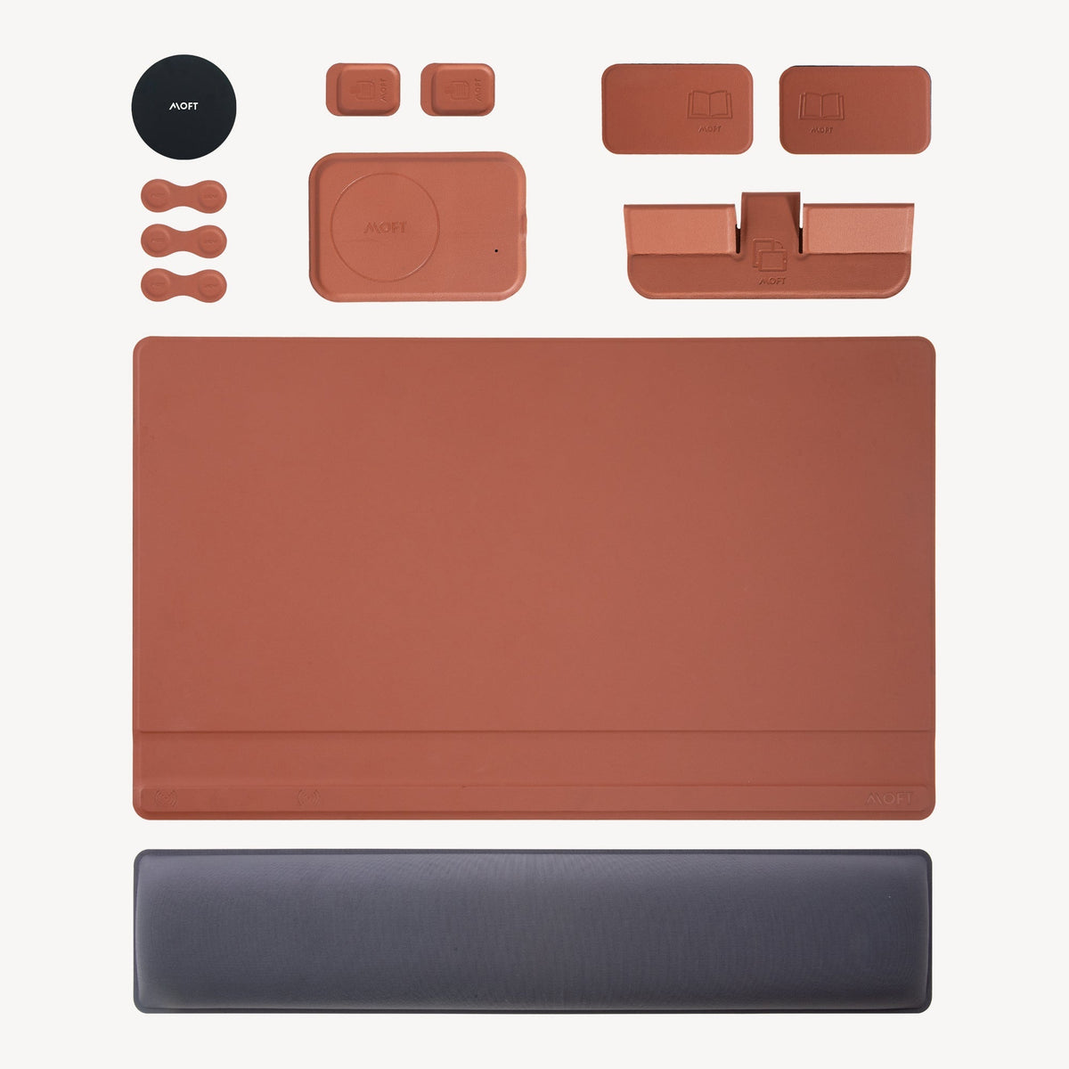 MOFT Smart Desk Mat NFC Özellikli Masaüstü Standı Seti