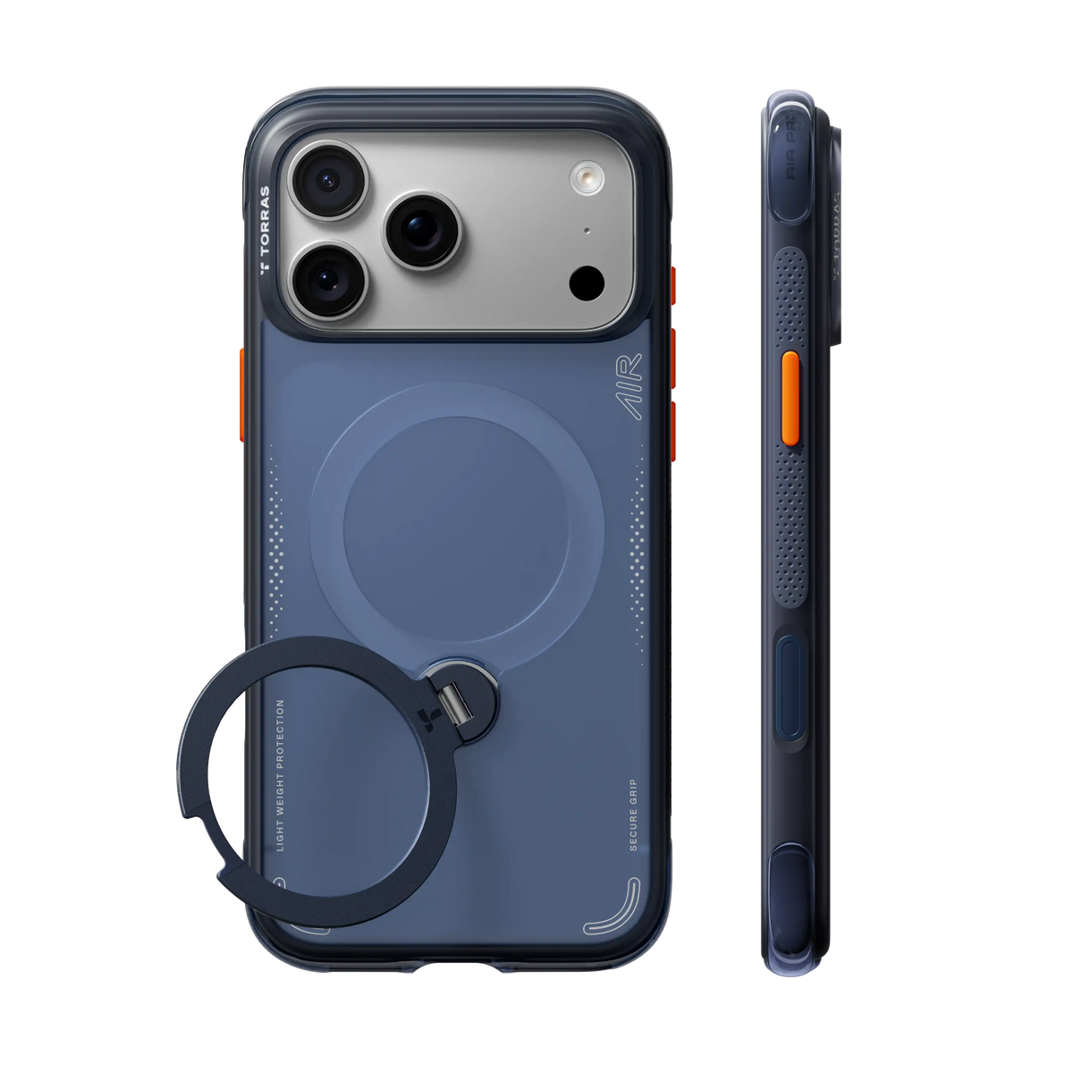 TORRAS Ostand Q3 Air Serisi Kılıf - iPhone 18 Pro Max