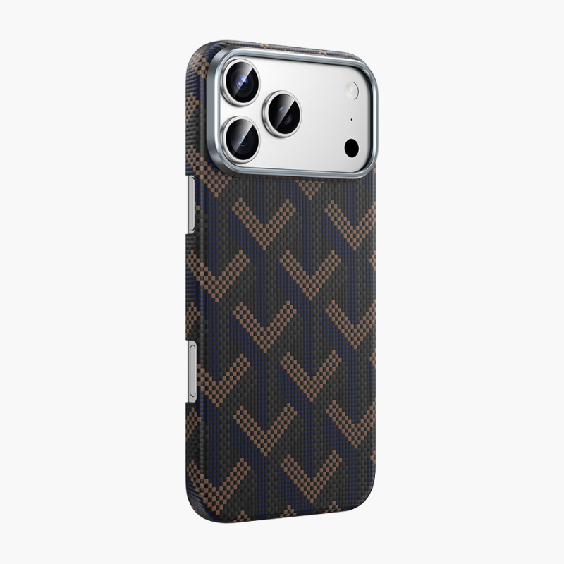Kevlar Prague Serisi Kılıf - iPhone 17 Pro Max