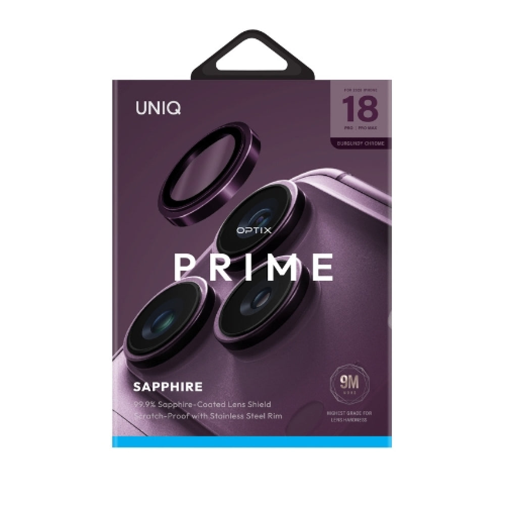 UNIQ Optix Prime Sapphire Lens Koruyucu - iPhone 18 Pro Max