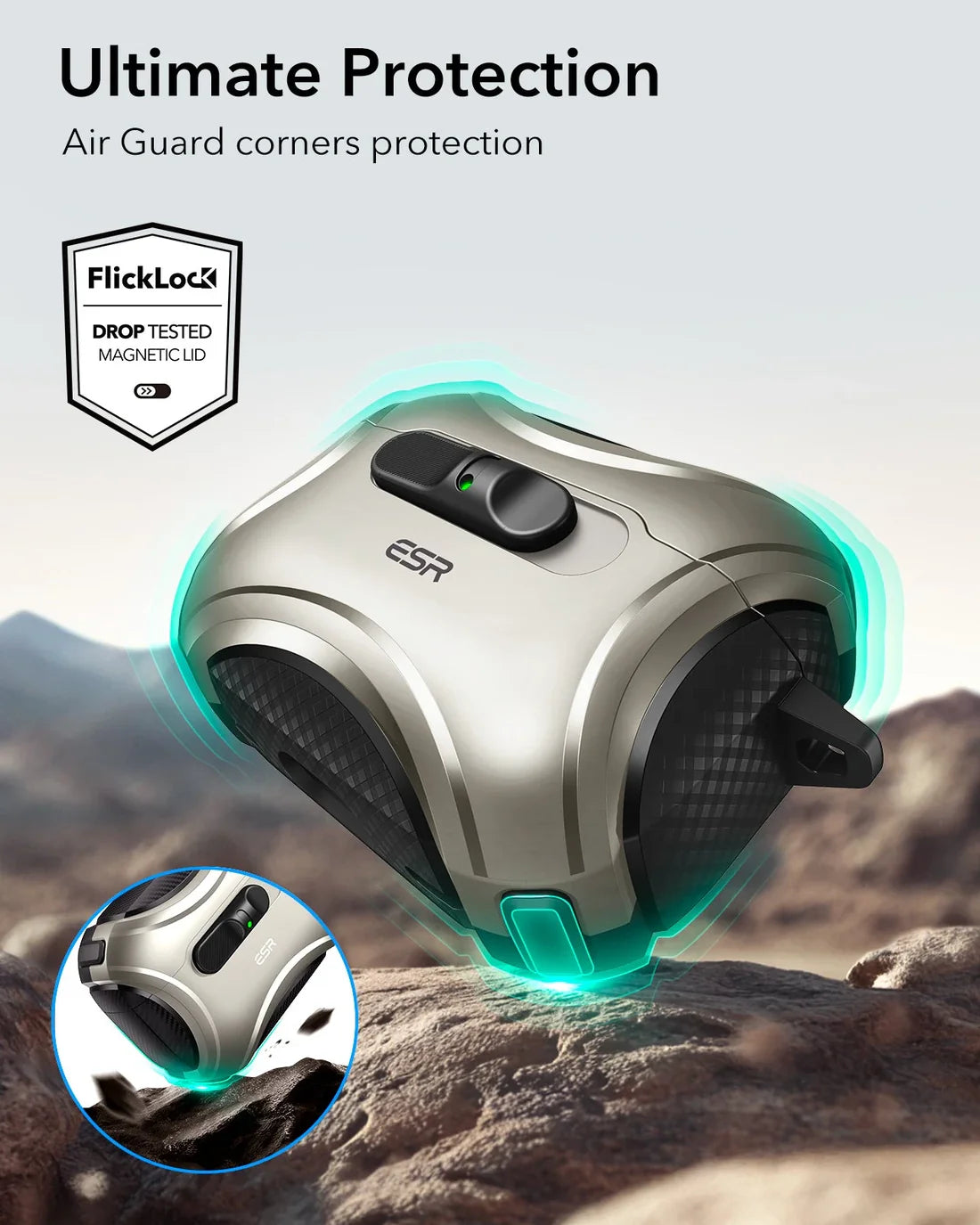 Cyber Flicklock Serisi Kılıf - AirPods Pro 3