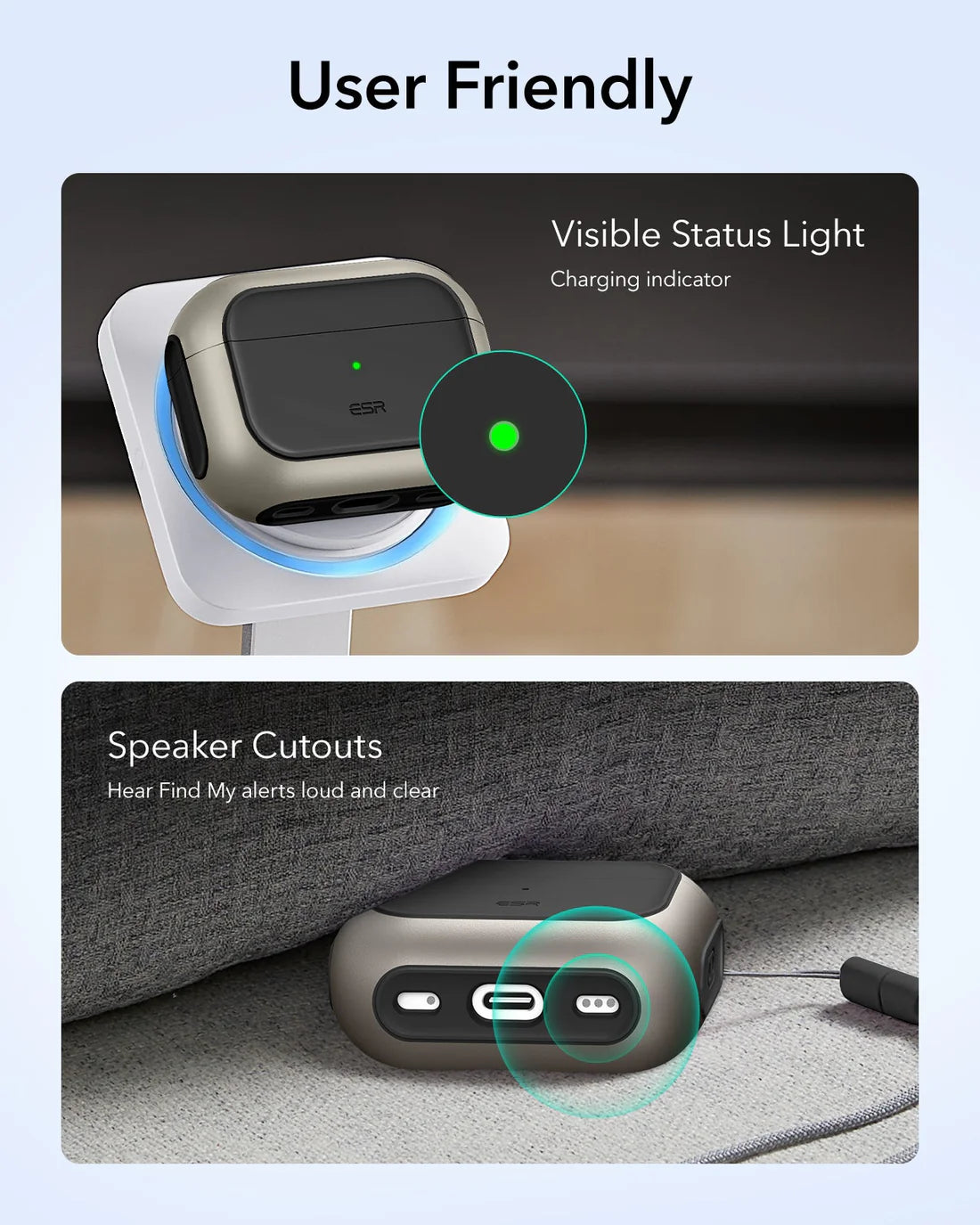 Orbit Hybrid Serisi Kılıf - AirPods Pro 3