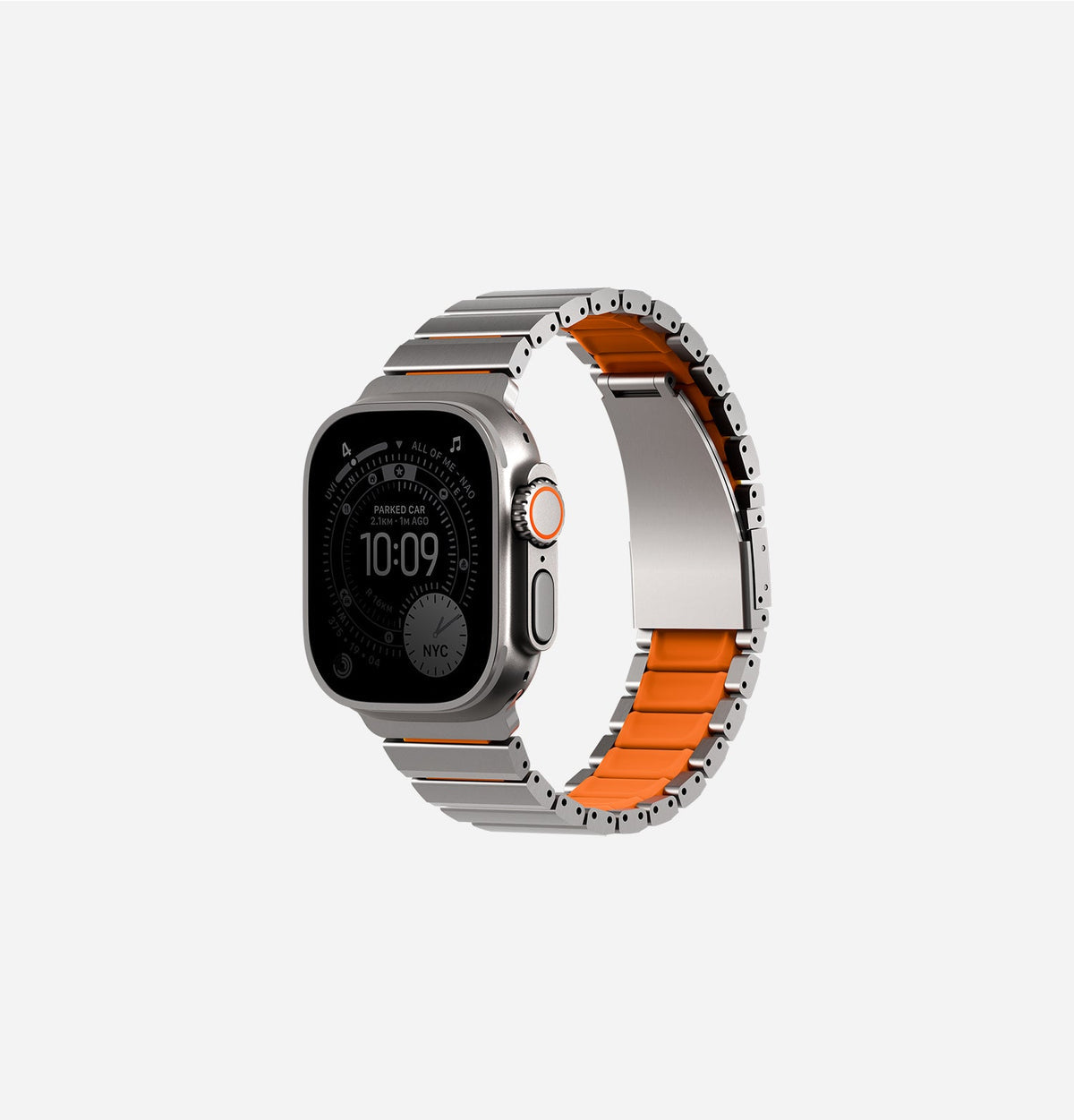 Strova Flex Titanium Apple Watch Kordonu