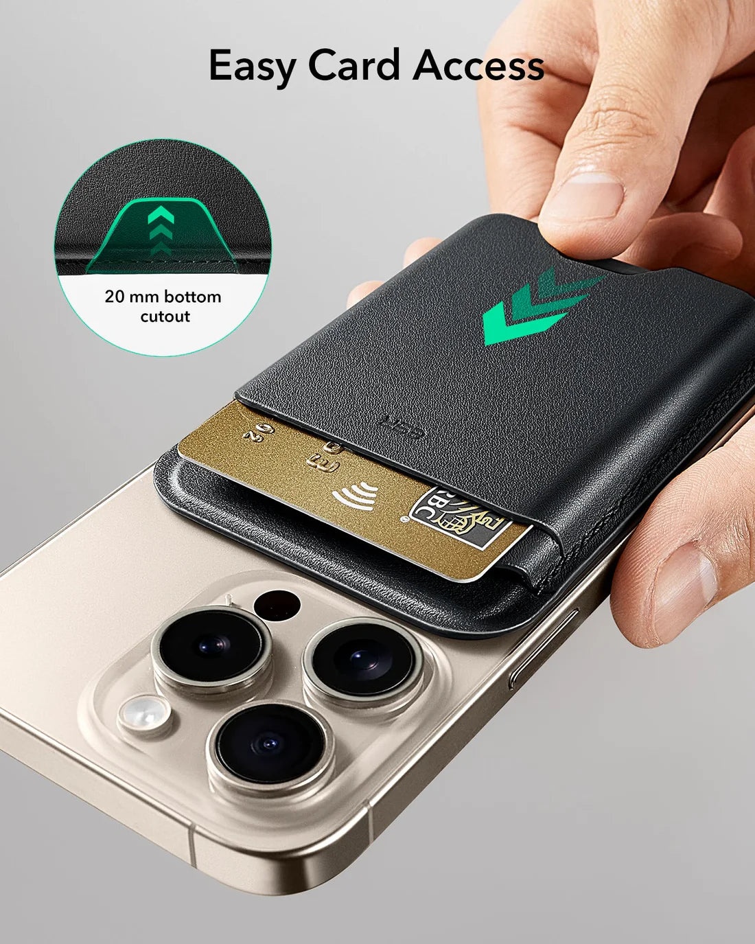 HaloLock Wallet Boost Magsafe Kartlık
