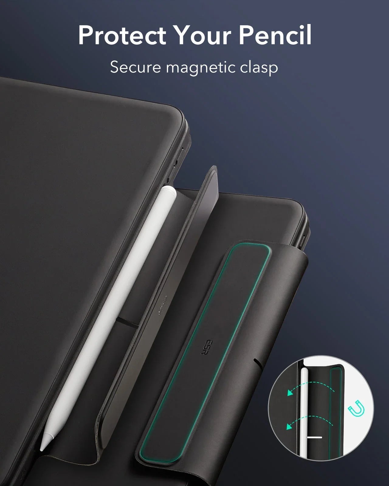 Rebound 360 Manyetik Klavyeli Kılıf - iPad Pro 11'