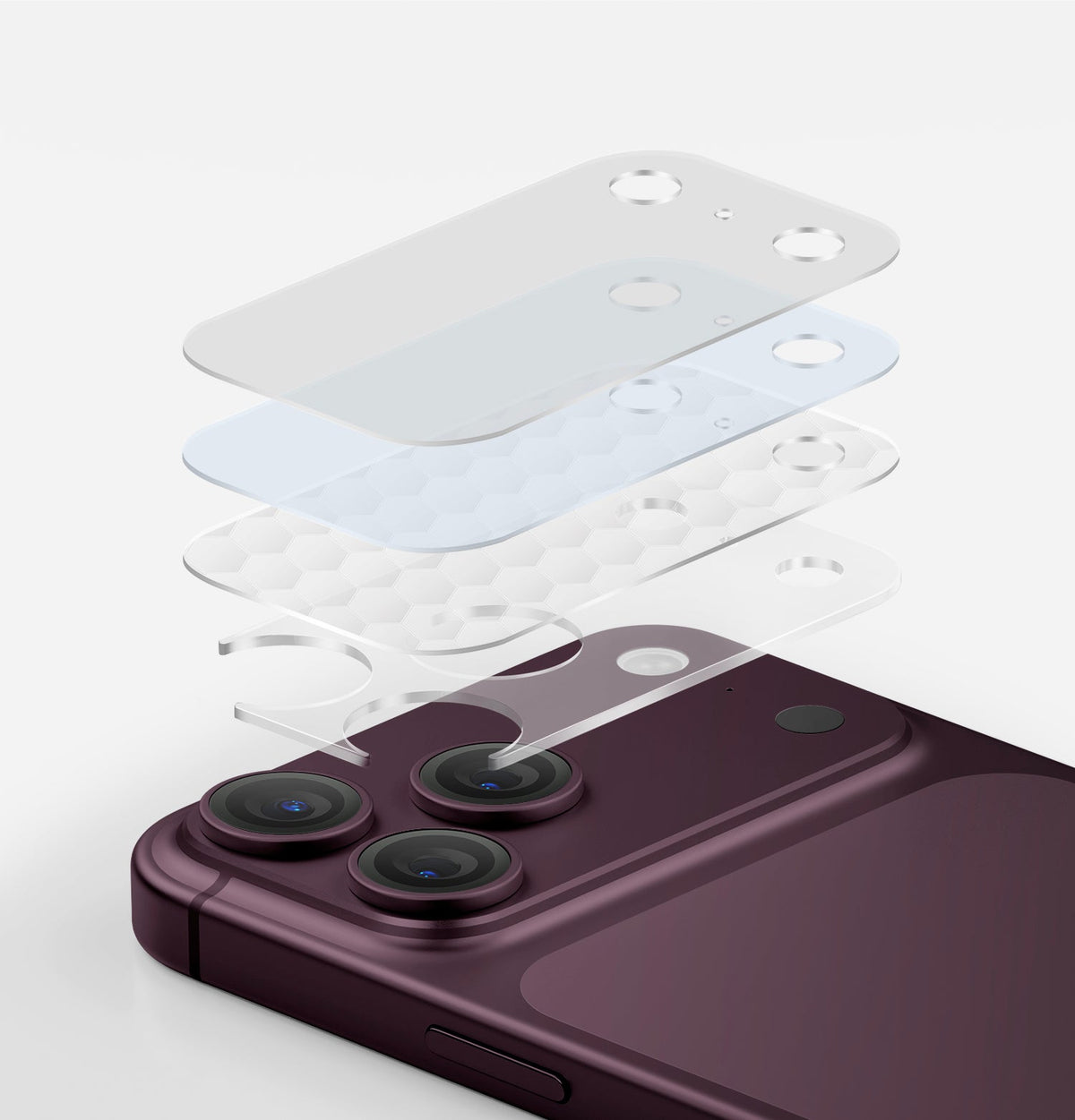UNIQ Optix AeroShield Kamera Modül Koruyucu - iPhone 18 Pro Max