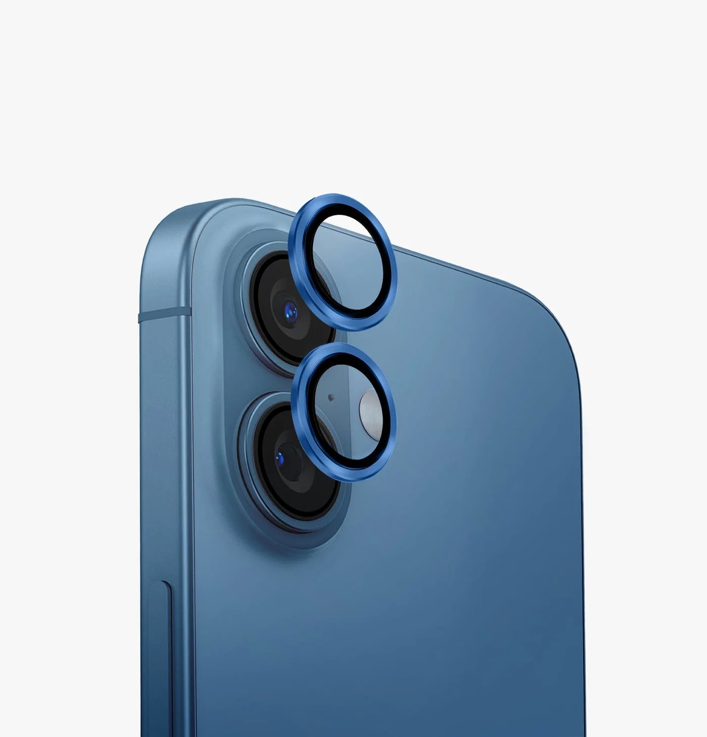 Optix AluGuard Kamera Lens Koruyucu - iPhone 16 / 16 Plus