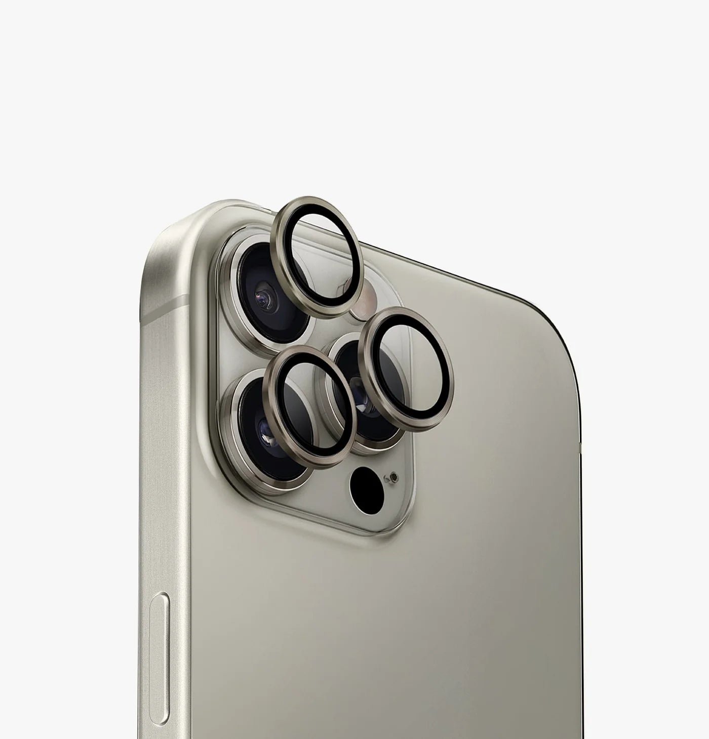 Optix AluGuard Kamera Lens Koruyucu - iPhone 16 Pro / 16 Pro Max