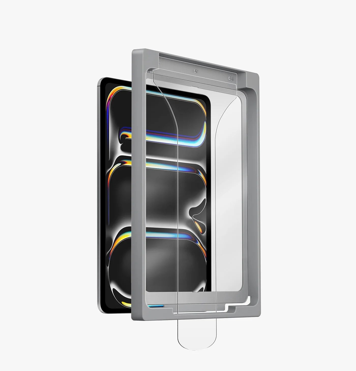 EXOFit Clear Uygulama Aparatlı Ekran Koruyucu - iPad Pro 11'