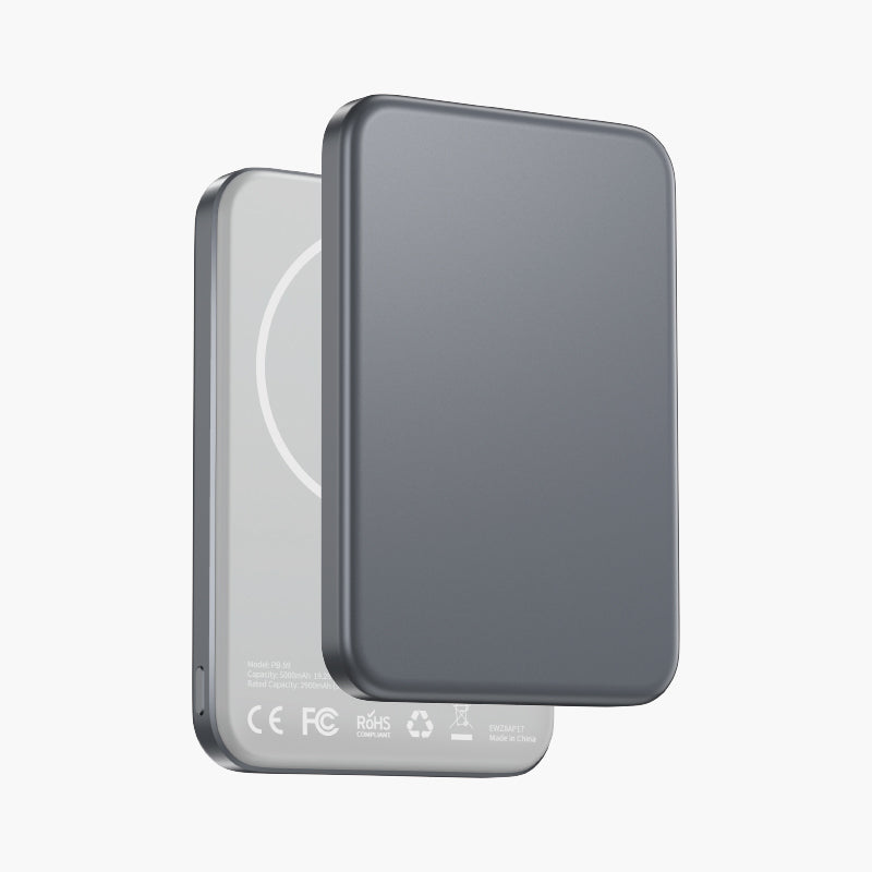 Glossy 5.000mAh Solid-State Qi2 Magsafe Powerbank