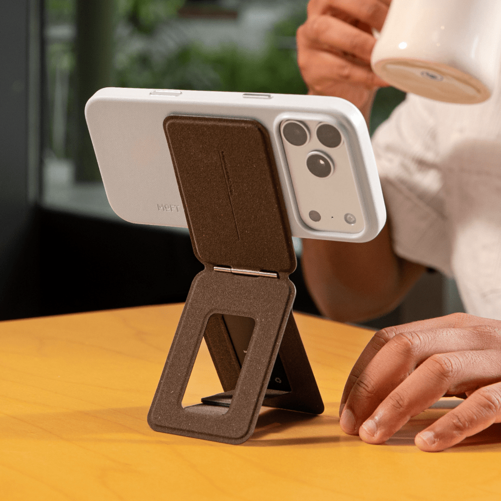 MOFT Snap Invisible MOVAS™-E Kahve Biyo-Deri Tripod Stand