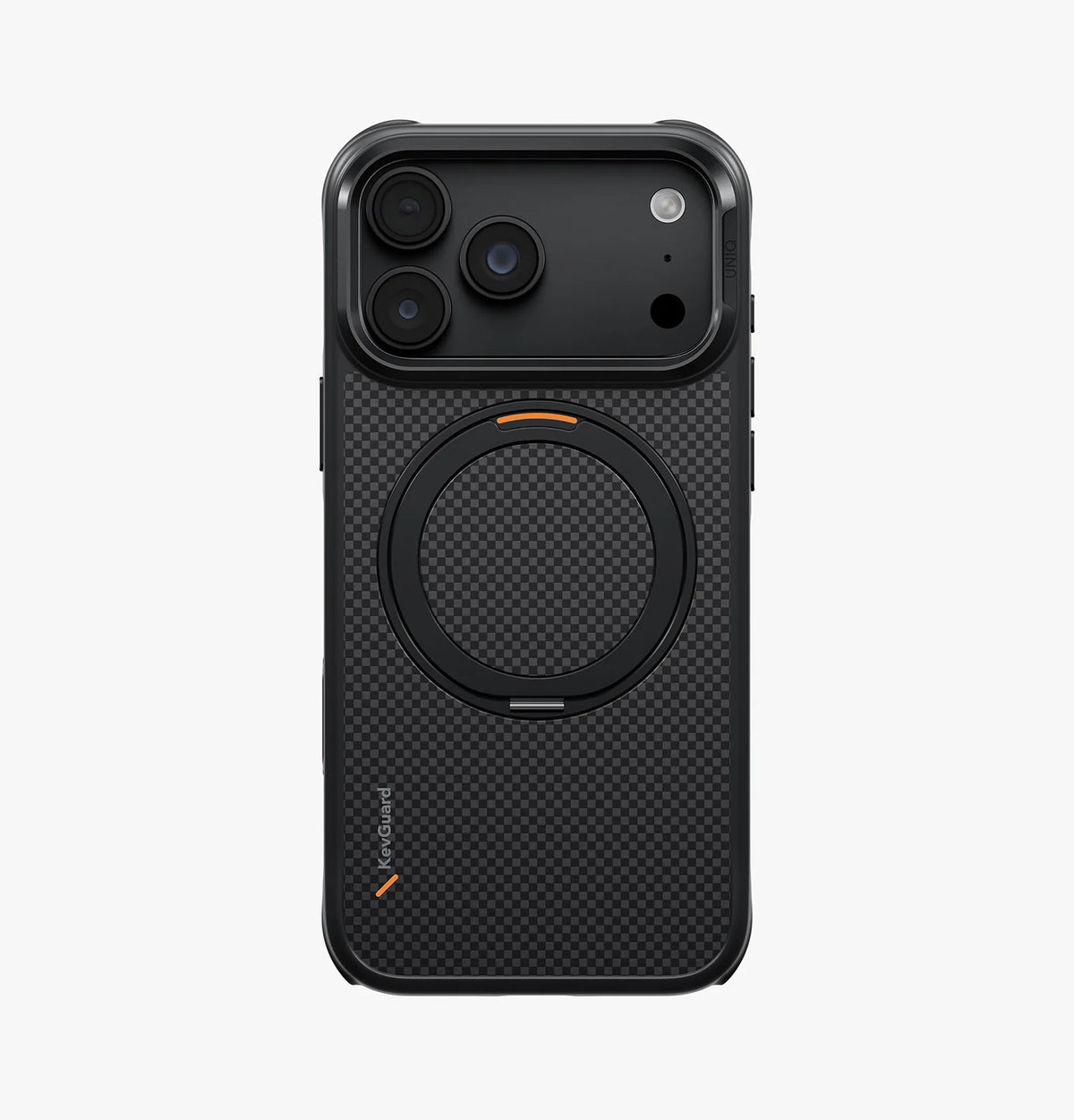 UNIQ Keva Mov Standlı Aramid Fiber Kılıf - iPhone 18 Pro Max