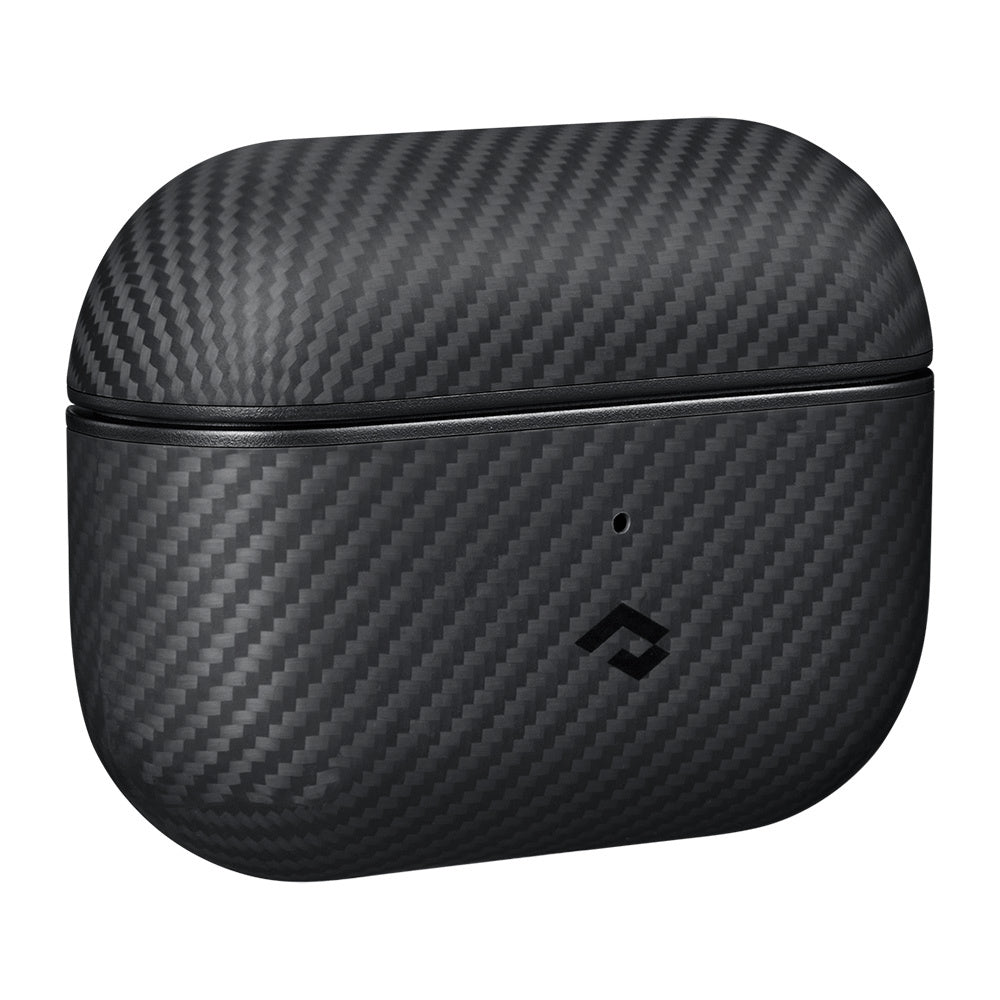 600D Aramid Fiber Classic Black-Grey Twill Serisi Kılıf- AirPods Pro 2