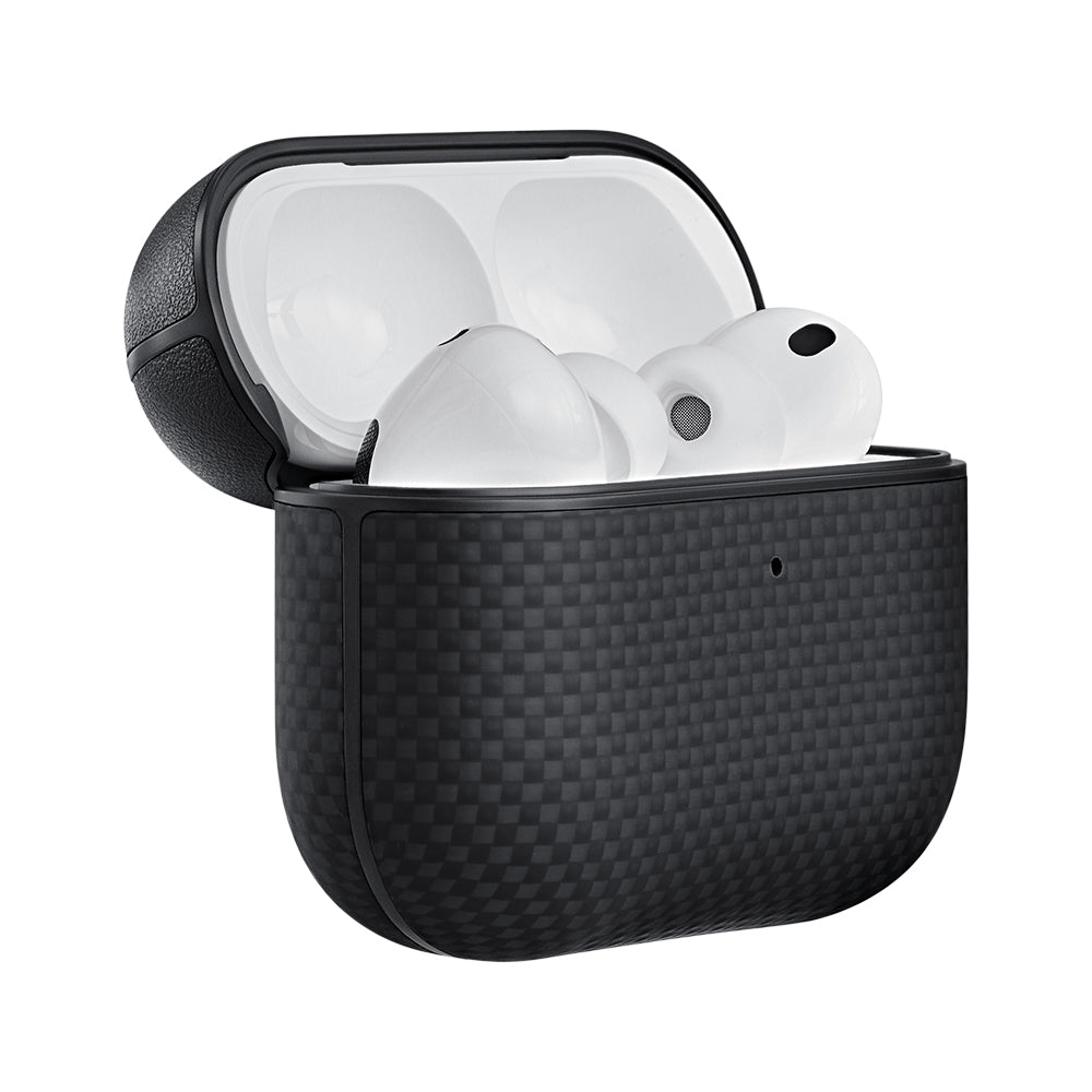 Ultra-Slim 1500D Classic Black-Grey Twill Serisi Kılıf - AirPods Pro 2