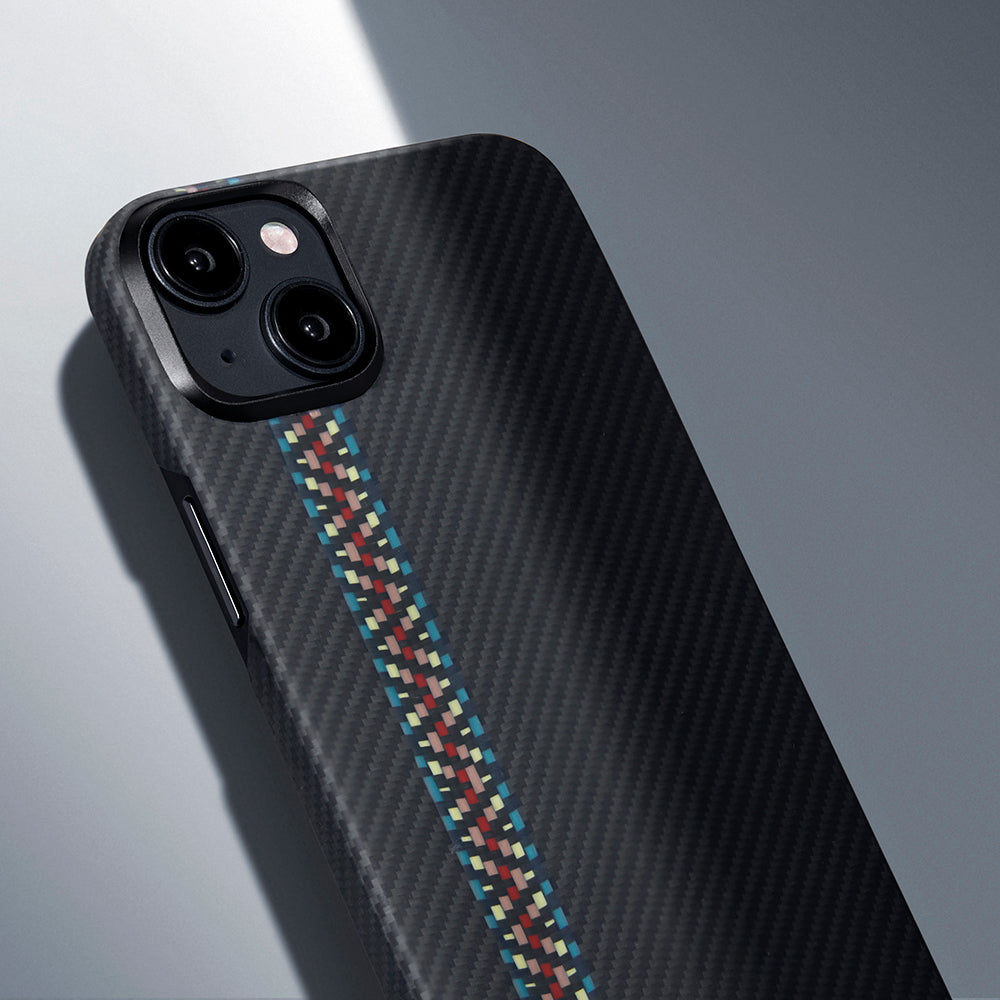 Tactile Woven Orchestra Rhapsody Serisi Kılıf - iPhone 15 Plus