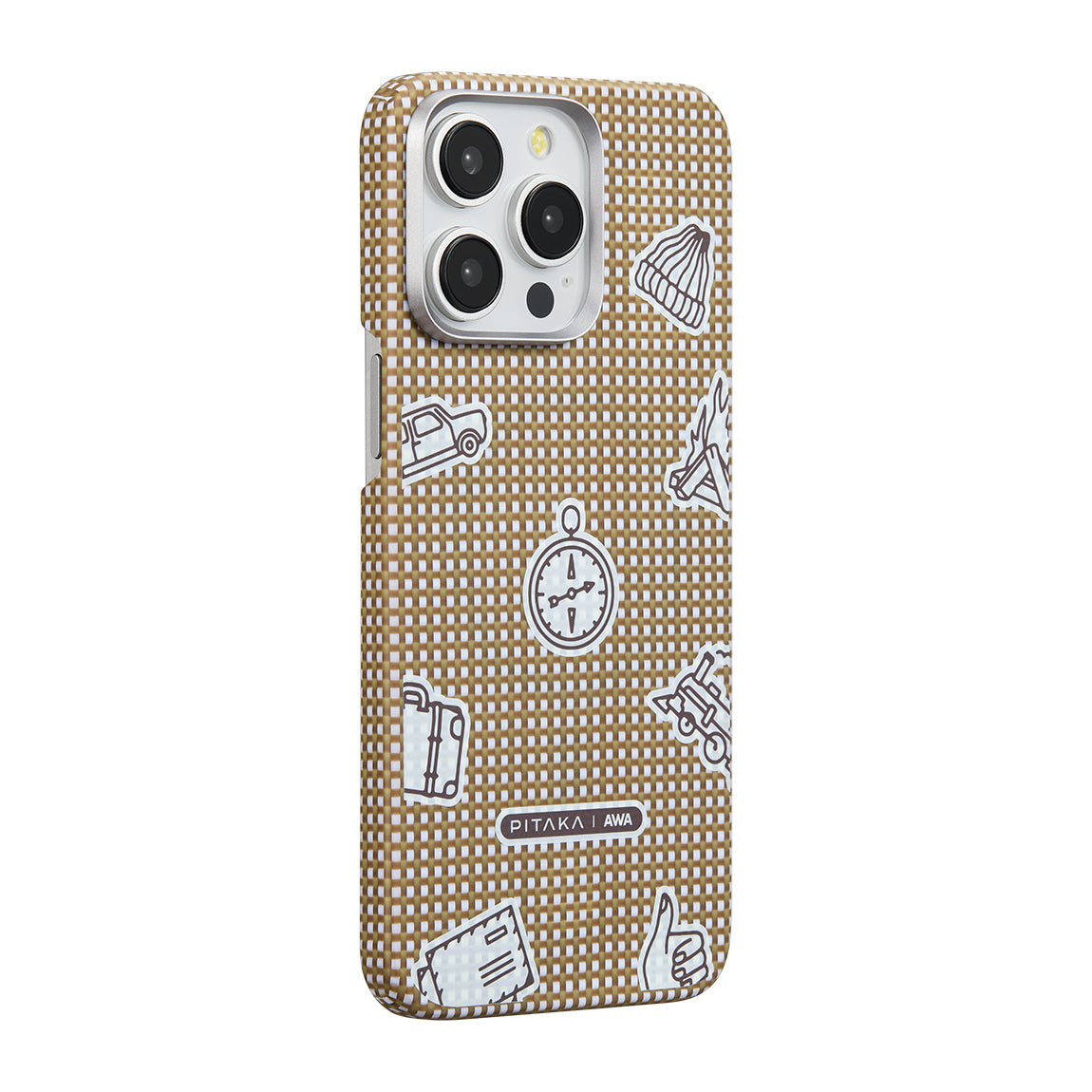 Awa 1500D Ultra-Slim Classic Canyon Serisi Kılıf - iPhone 15 Pro