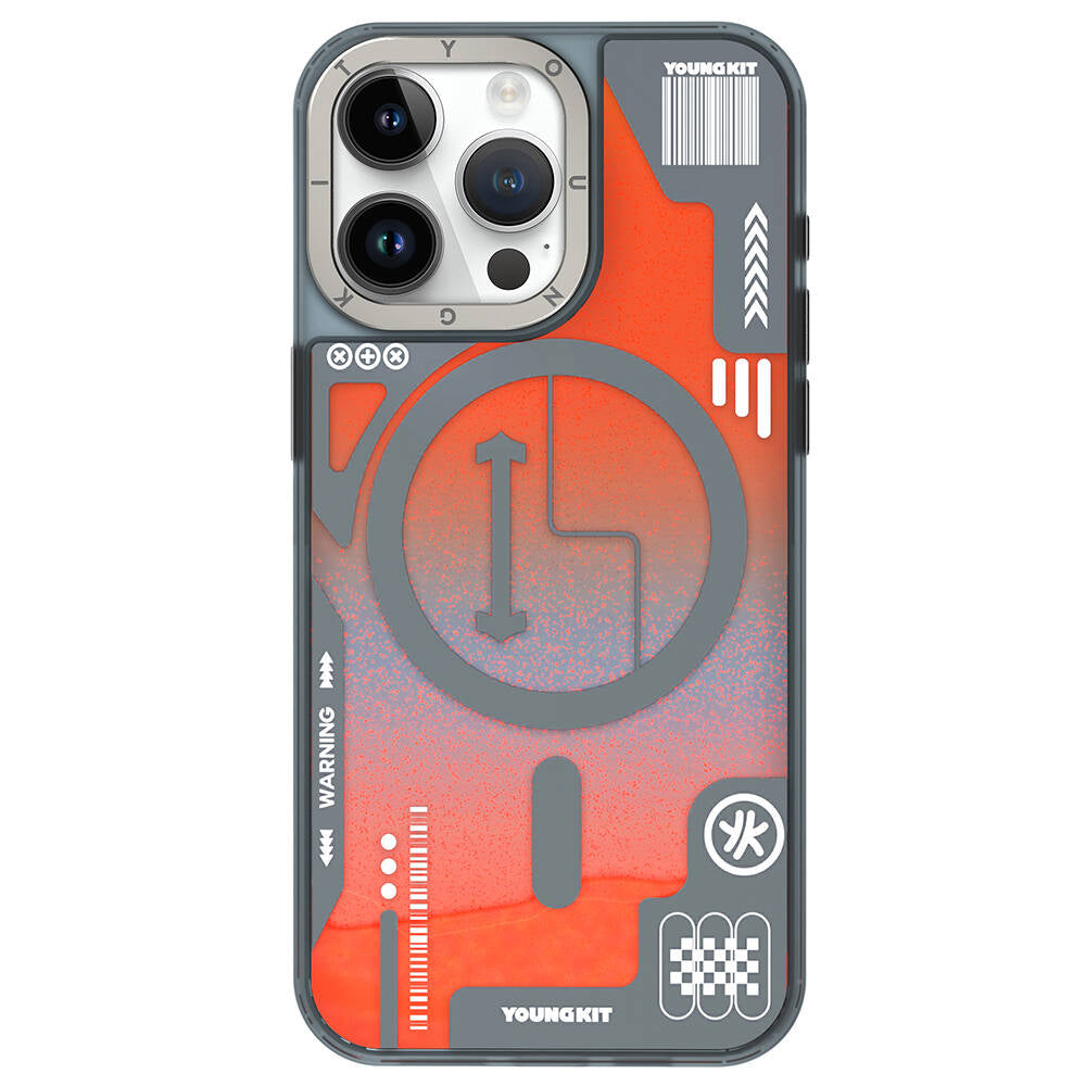 Galaxy Fantasy Serisi Neon Sıvılı Kılıf - iPhone 15 Pro Max