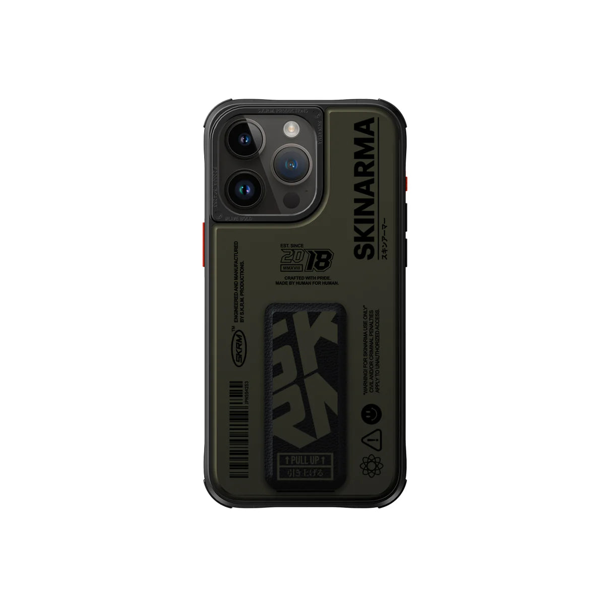 Spunk Serisi Standlı Kılıf - iPhone 15 Pro