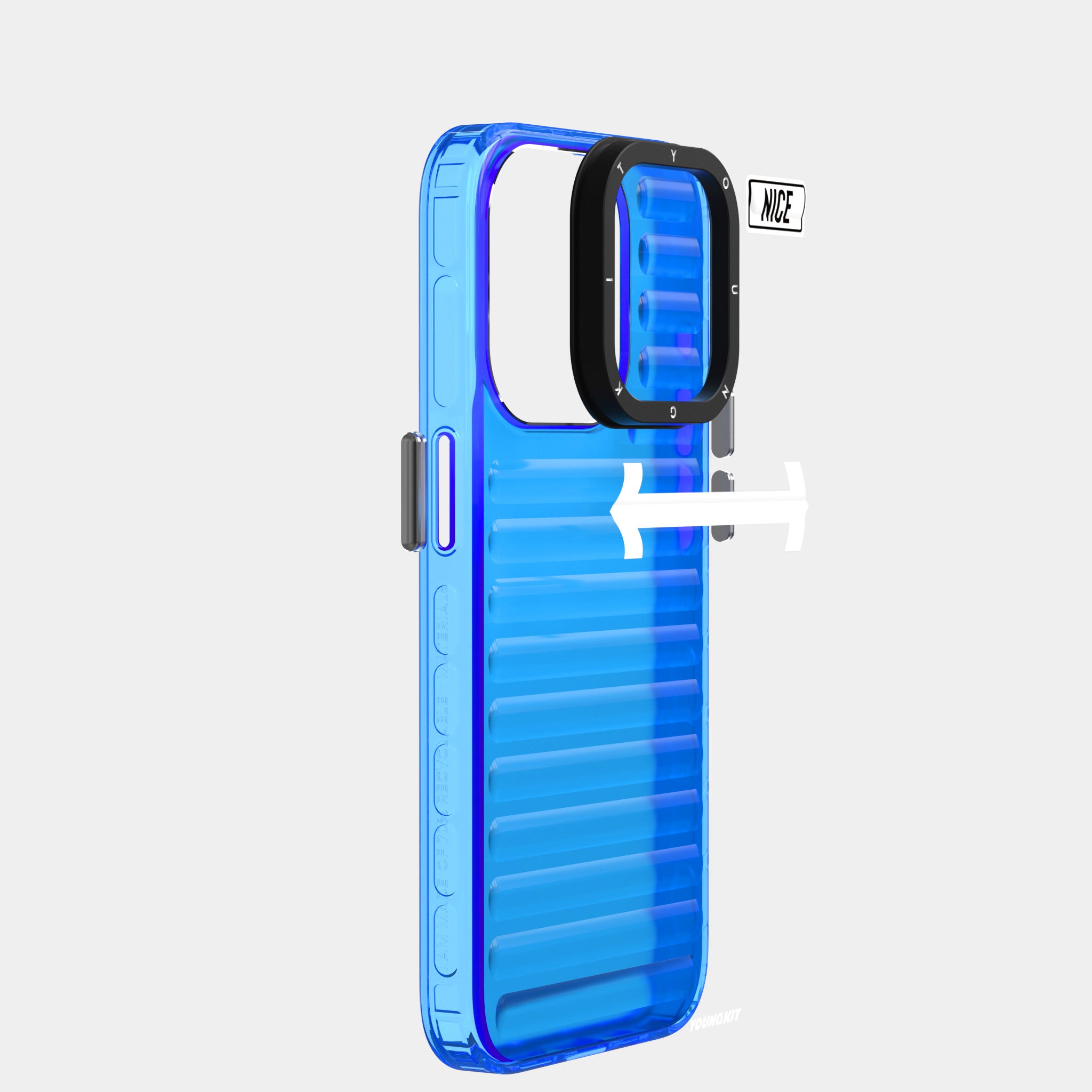 Luggage FireFly Serisi Kılıf - iPhone 13 Pro
