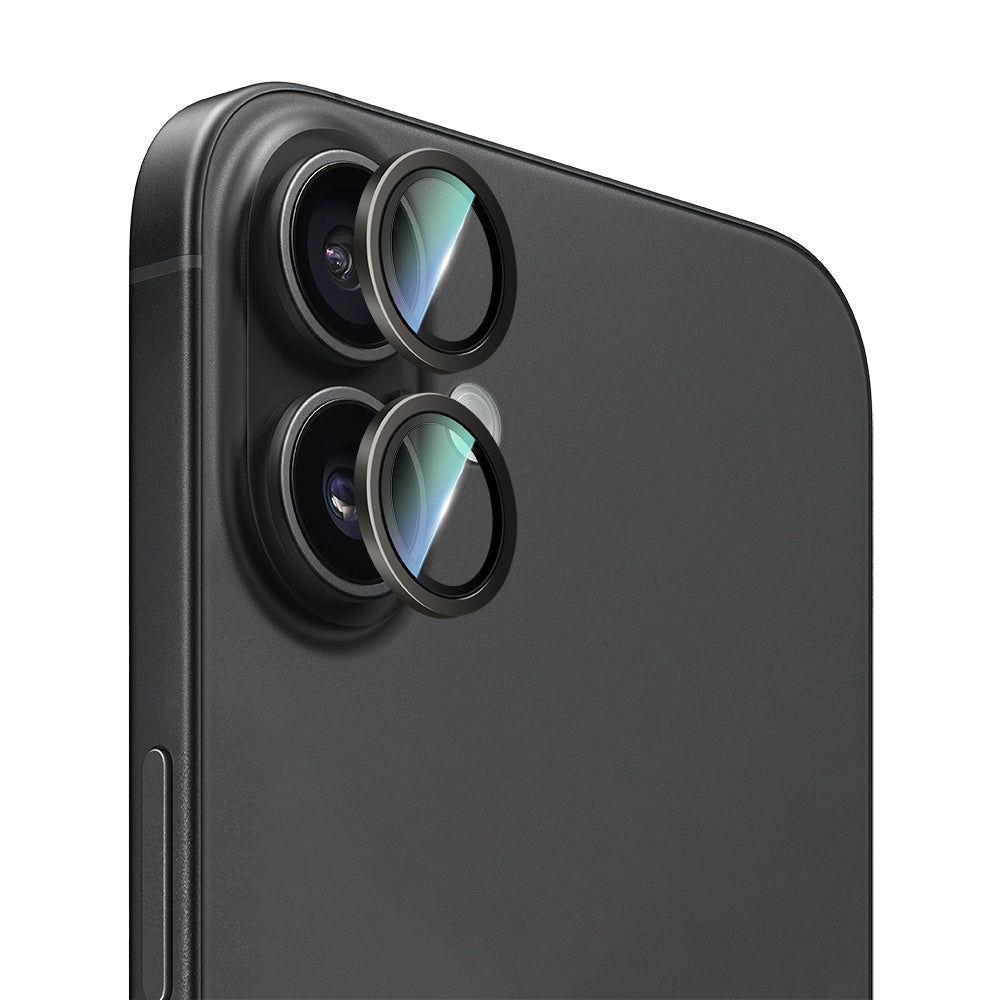 Carbon Sapphire Kamera Lens Koruyucu - iPhone 16 / 16 Plus