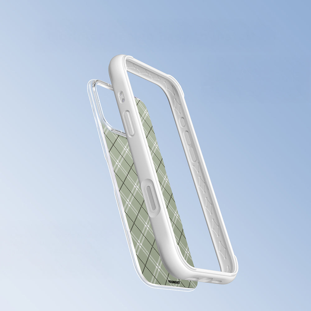 Argyle Serisi Bumper Kılıf - iPhone 16 Pro