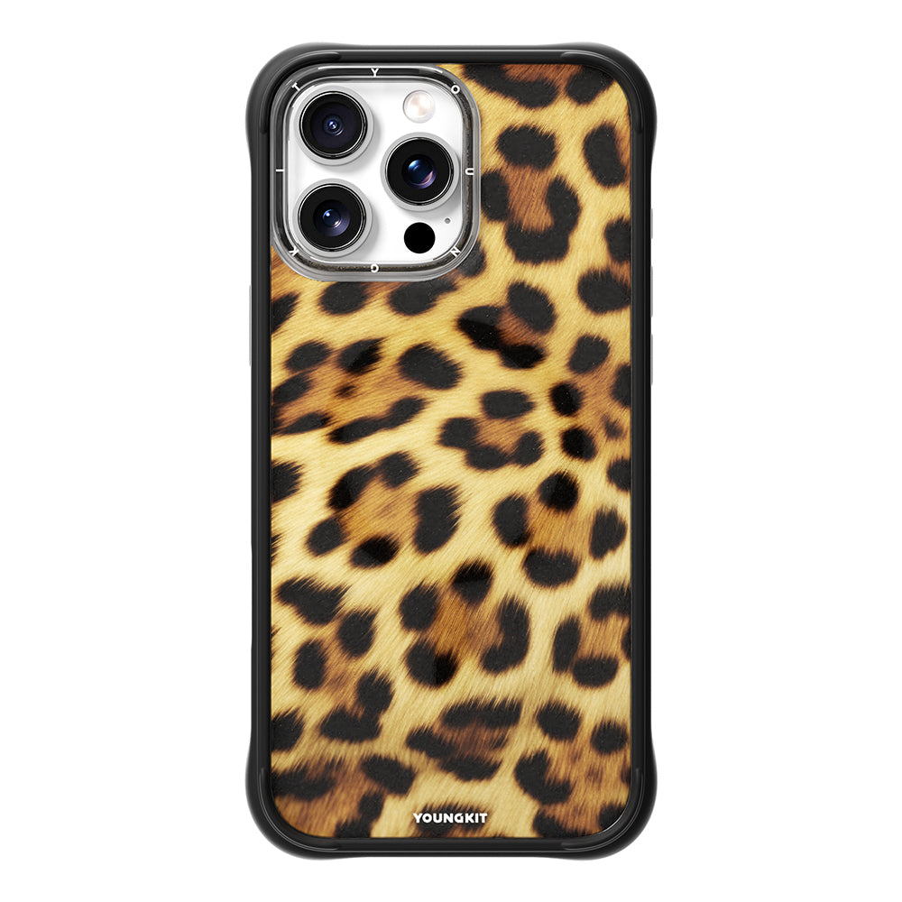 Leopard Serisi Bumper Kılıf - iPhone 16 Pro