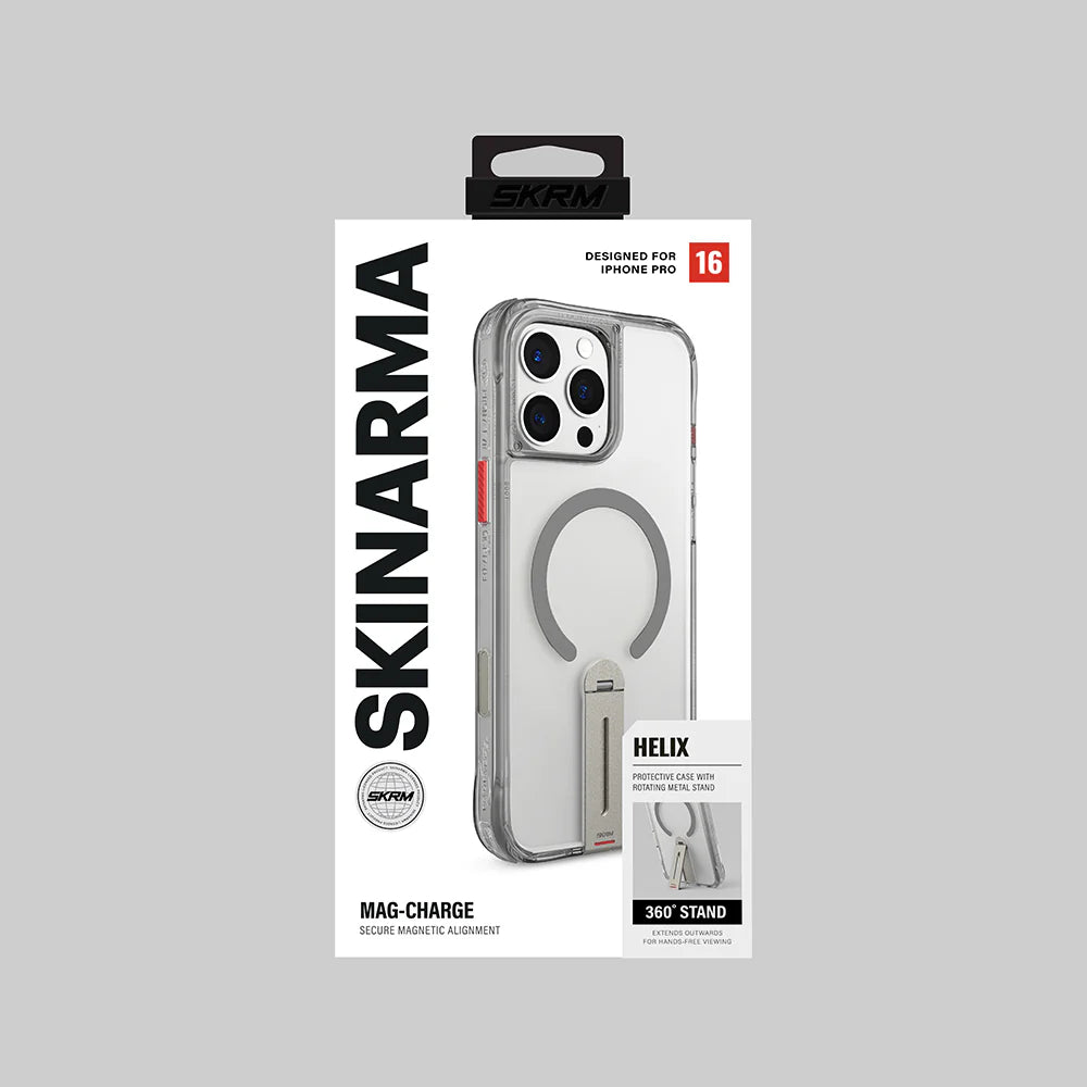 Helix Serisi Standlı Kılıf - iPhone 16 Pro Max