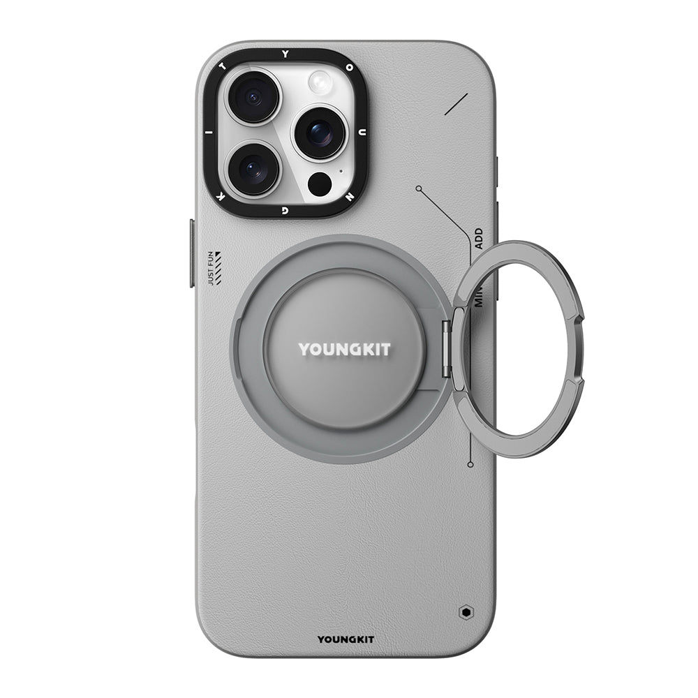 Tech Serisi Standlı Kılıf - iPhone 16 Pro Max