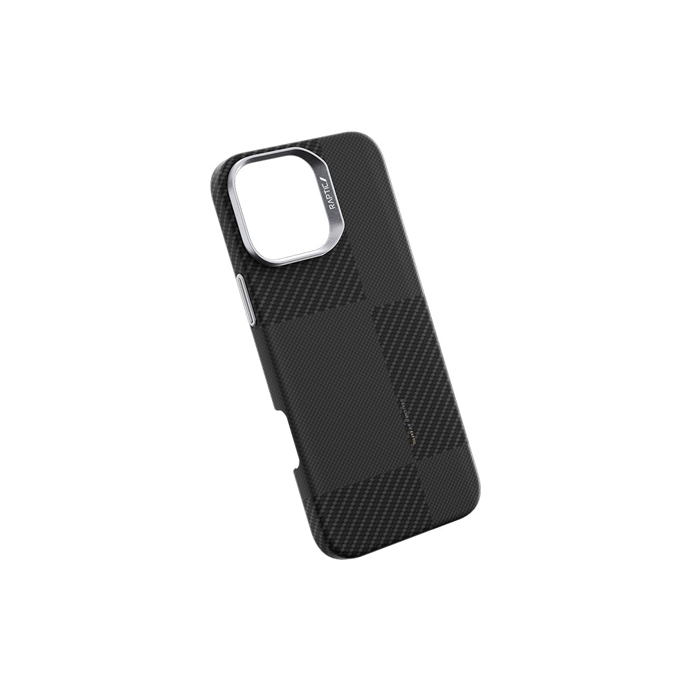 Aramid Fiber Croxx Mondrian Serisi Kılıf - iPhone 16 Pro