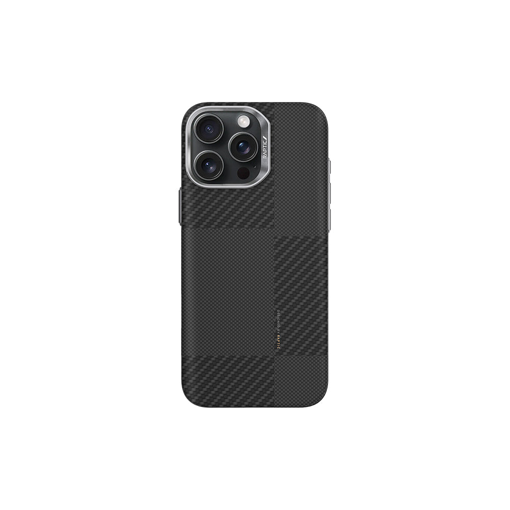 Aramid Fiber Croxx Mondrian Serisi Kılıf - iPhone 16 Pro