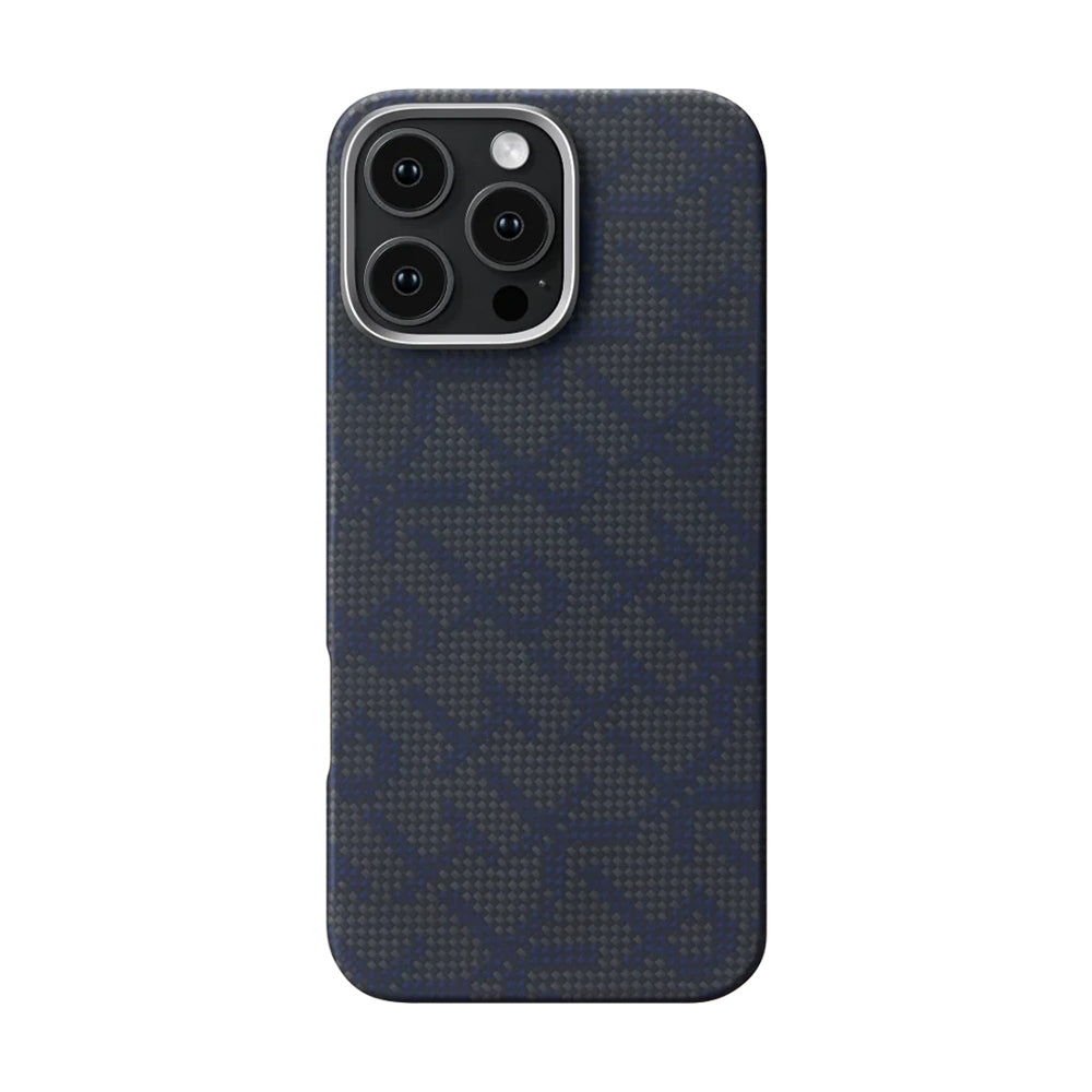 Tactile Woven Monogram Serisi Aramid Fiber Kılıf - iPhone 16 Pro