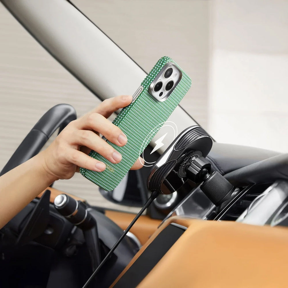 Ultra-Slim Classic Forest Green Serisi Kılıf - iPhone 16 Pro