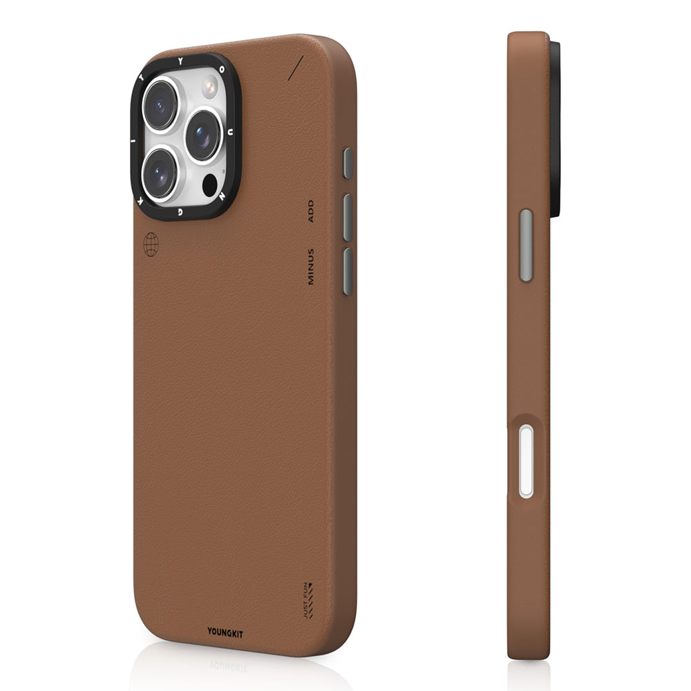 Tech Serisi Leather Kılıf - iPhone 16 Pro Max