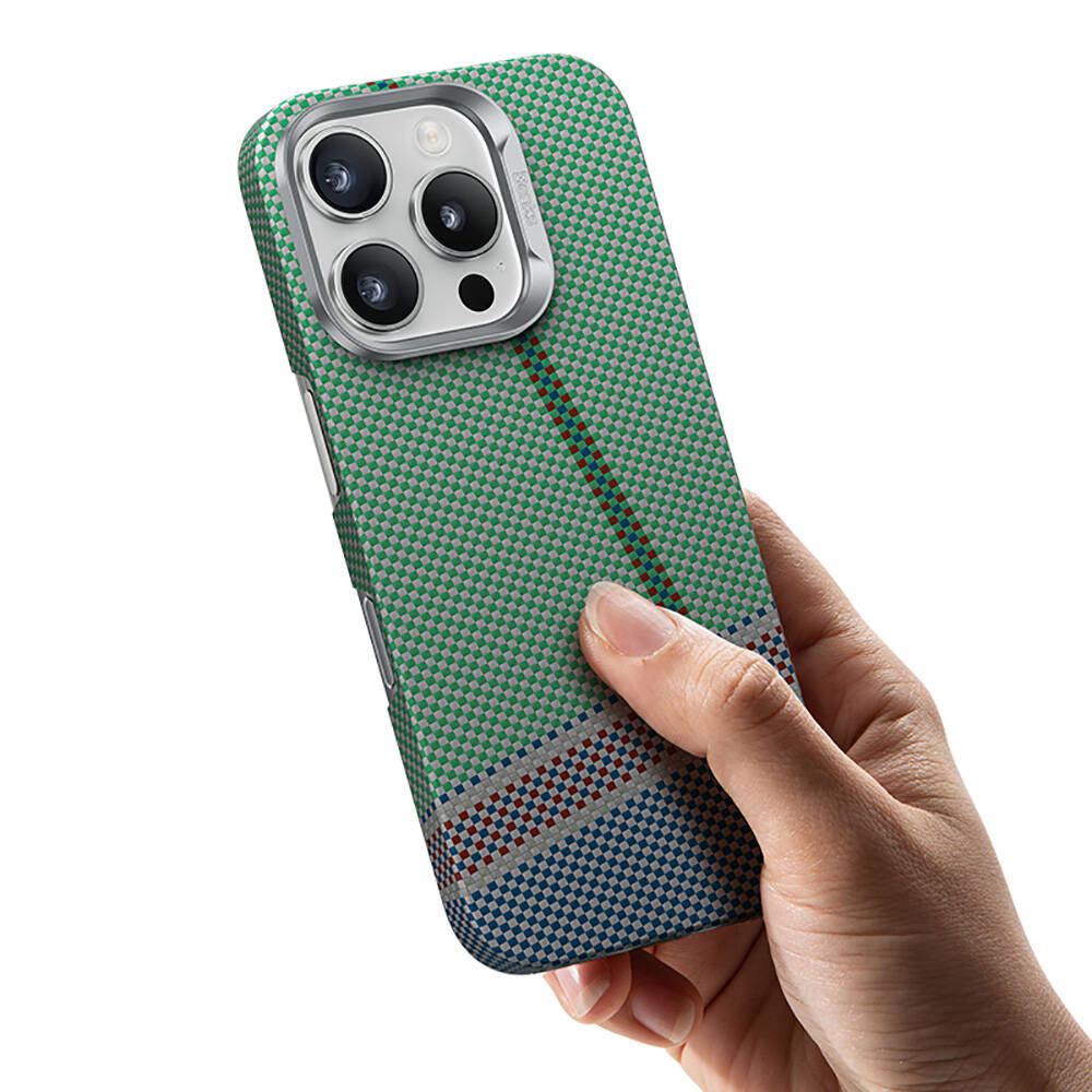 Passion Green Kevlar Kılıf - iPhone 16 Pro Max