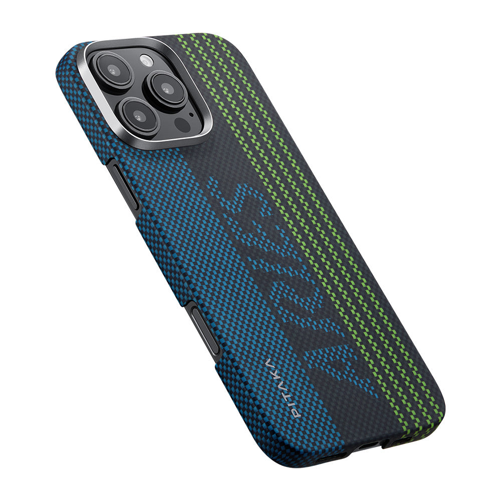 Lumintex Tactile Woven Aries Credit Card Serisi Kılıf - iPhone 16 Pro