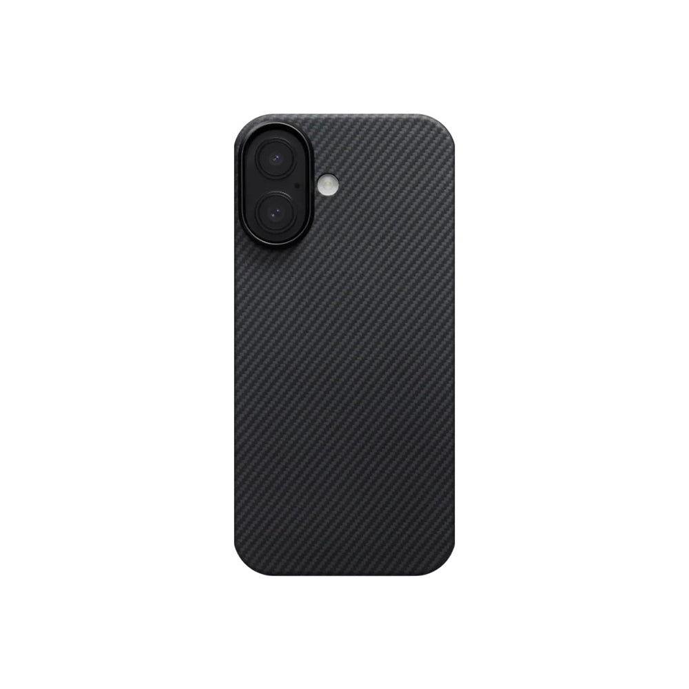 Ultra-Slim 1500D Classic Black-Grey Twill Serisi Kılıf - iPhone 17