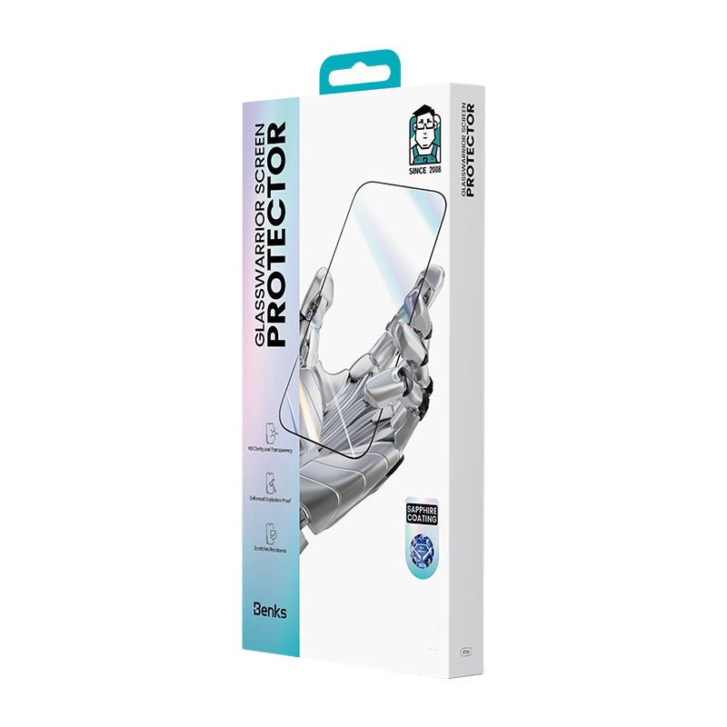 GlassWarrior Sapphire Coathing Ekran Koruyucu - iPhone 16