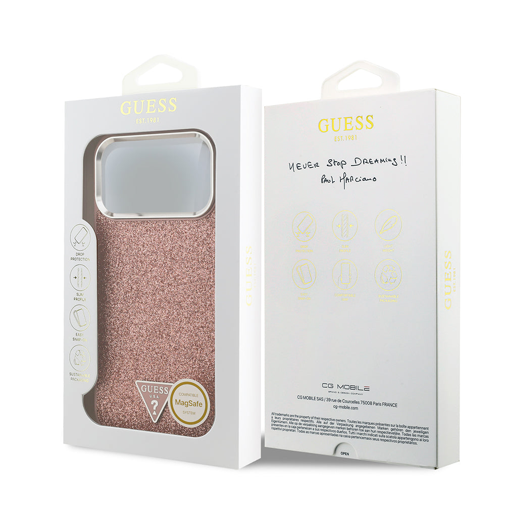 Glitter Triangel Serisi Kılıf - iPhone 17 Pro Max