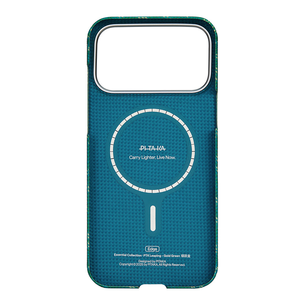 Tactile Woven Monogram Serisi Aramid Fiber Kılıf - iPhone 17 Pro