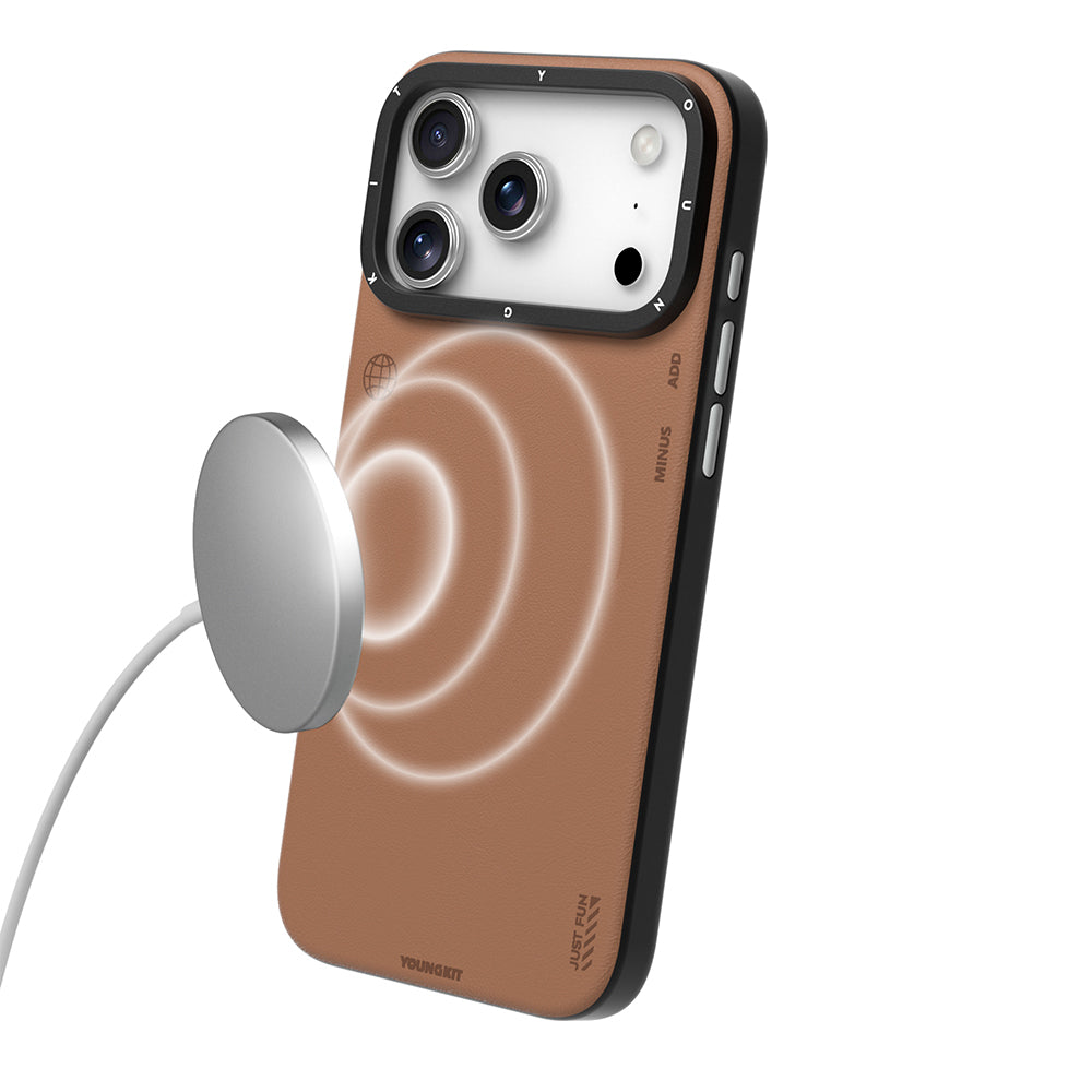 Tech Serisi Leather Kılıf - iPhone 17 Pro Max