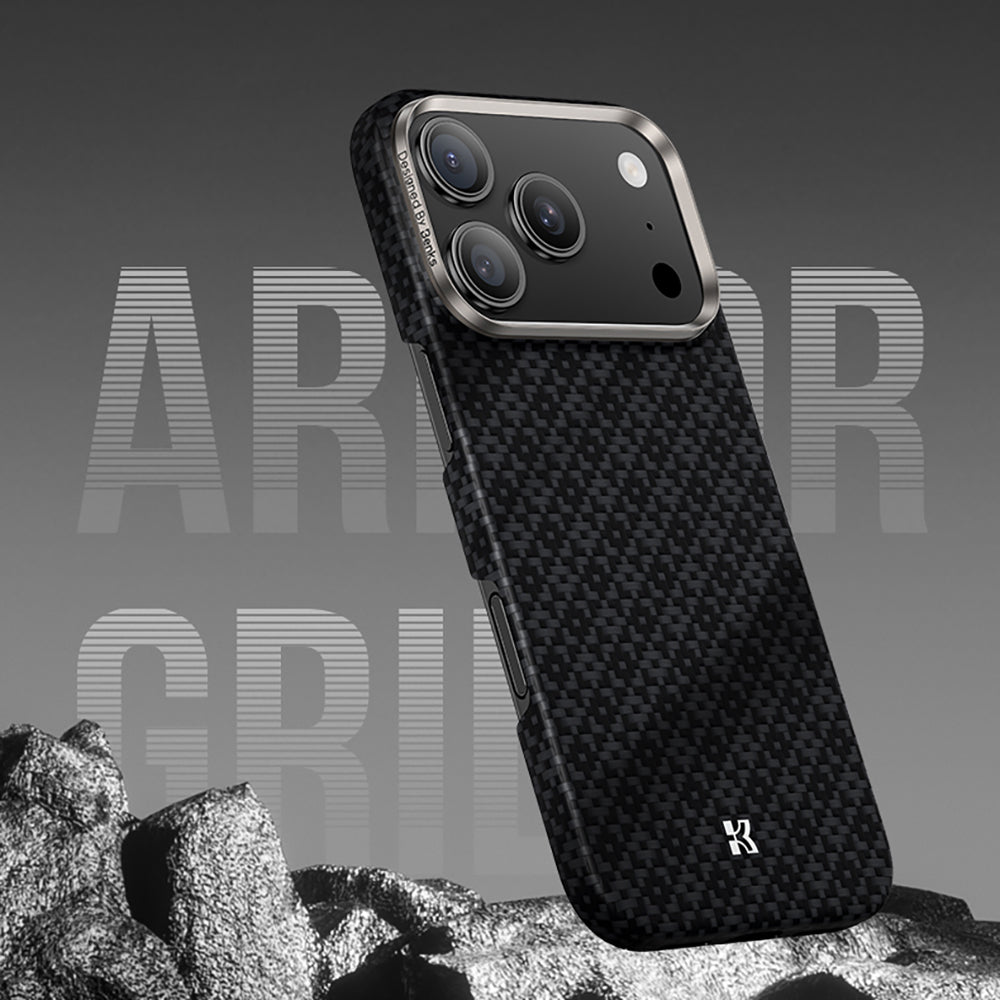 ArmorAir ArmorGrid Serisi Kevlar Kılıf - iPhone 17 Pro Max