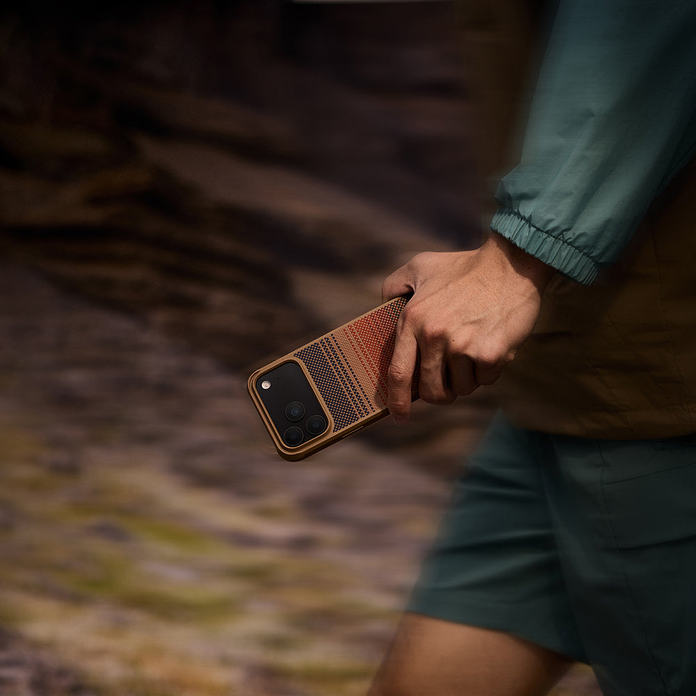 Tactile Woven Sunset-Moonrise Aramid Pro Guard Kılıf - iPhone 17 Pro