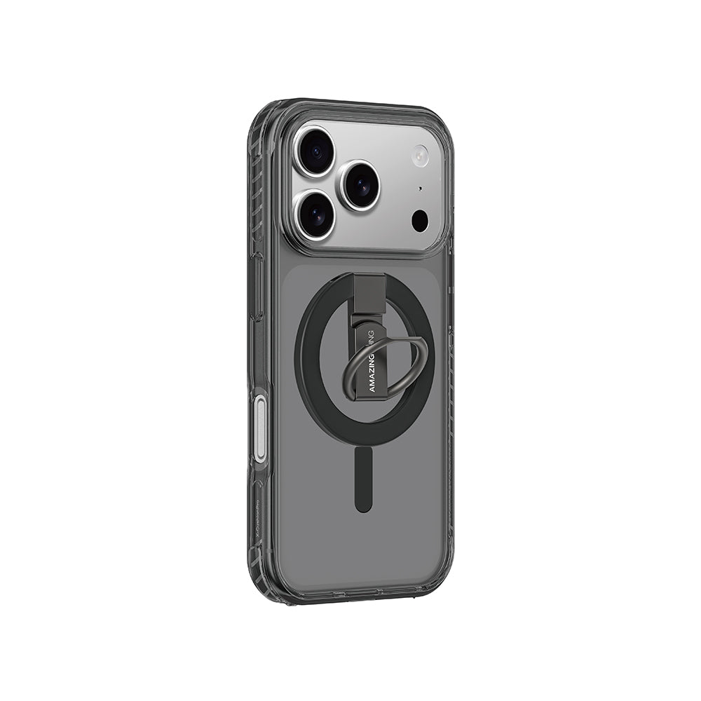 Titan Pro Serisi Kılıf & Magsafe Grip-Fit Stand Seti - iPhone 17 Pro
