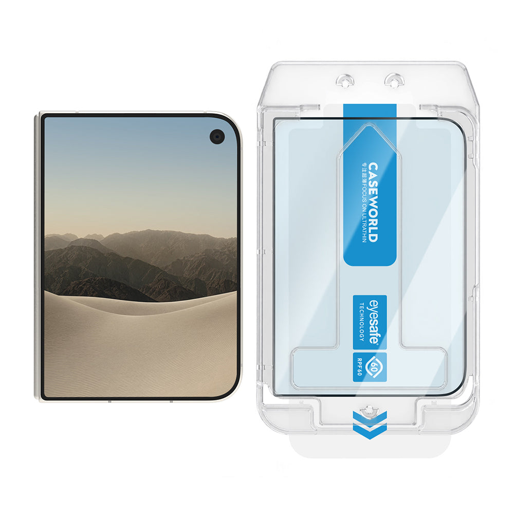 CaseWorld Applicator Serisi Sapphire Ekran Koruyucu - iPhone Duo