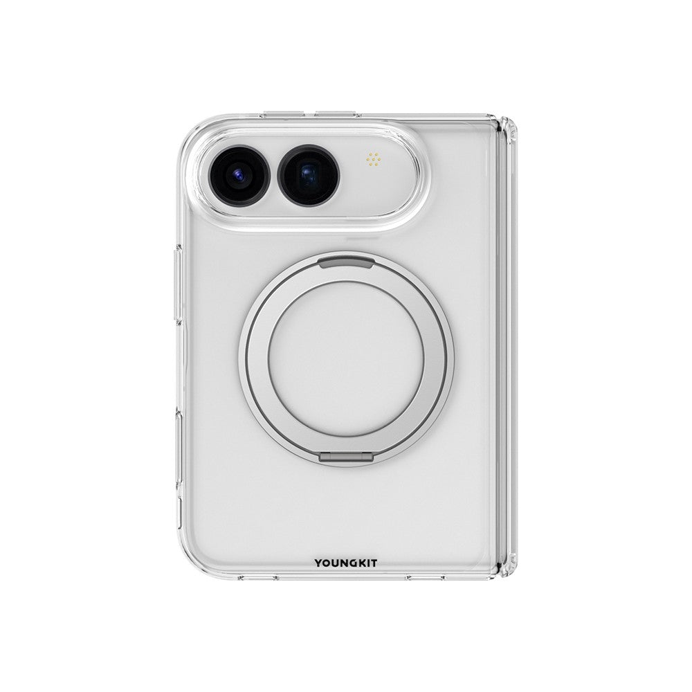 Youngkit Clear Serisi Standlı Kapak - iPhone Duo