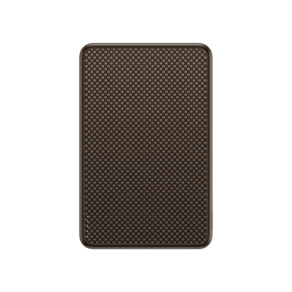 ArmorGo MP17 ArmorTint Aramid Fiber Qi2 Sertifikalı 10.000mAh 15W Magsafe Powerbank (Kopya)